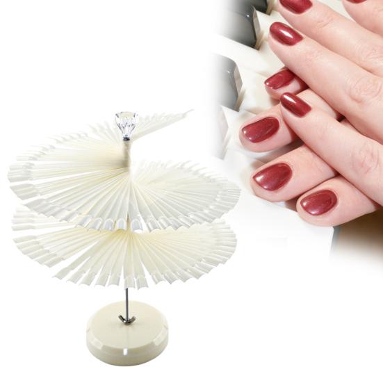 1 комплект, прозрачные палочки для образцов цвета ногтей, дисплей для гель-лака, спиральные палочки для образцов ногтей, прозрачные акриловые накладные кончики ногтей, аксессуары для дизайна ногтей