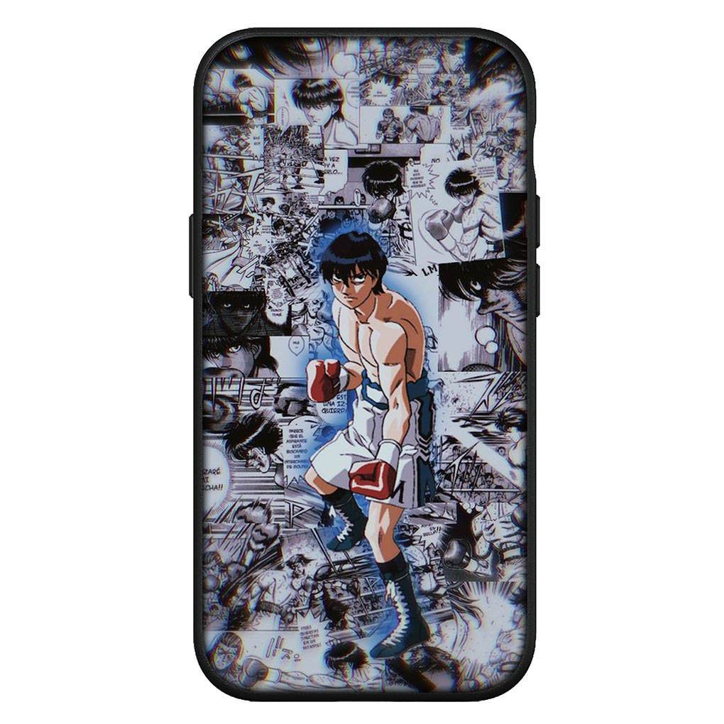 Для iPhone 16 15 Xiaomi Redmi Note 13 12 11 Pro Max X 9 14 XR Samsung Galaxy A16 S24 S23 Plus A06 Huawei OPPO мультфильм Hajime No Ippo аниме телефон чехол