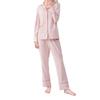 Rose Halcyon and Loungewear Comfortable and Long and Solid Perfect for and Winter Size Loungewear, Pajamas, Set, Two-Piece Set, Open-Front Cotton,