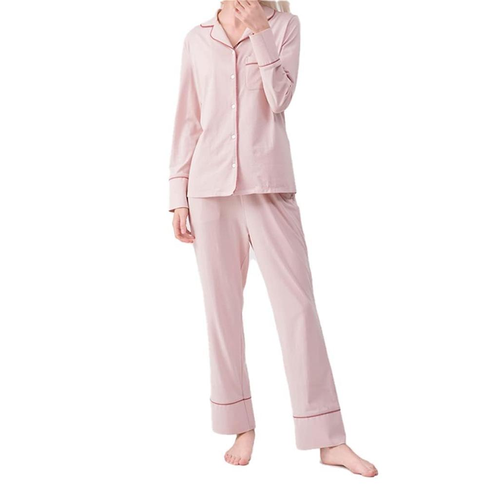 Rose Halcyon and Loungewear Comfortable and Long and Solid Perfect for and Winter Size Loungewear, Pajamas, Set, Two-Piece Set, Open-Front Cotton,