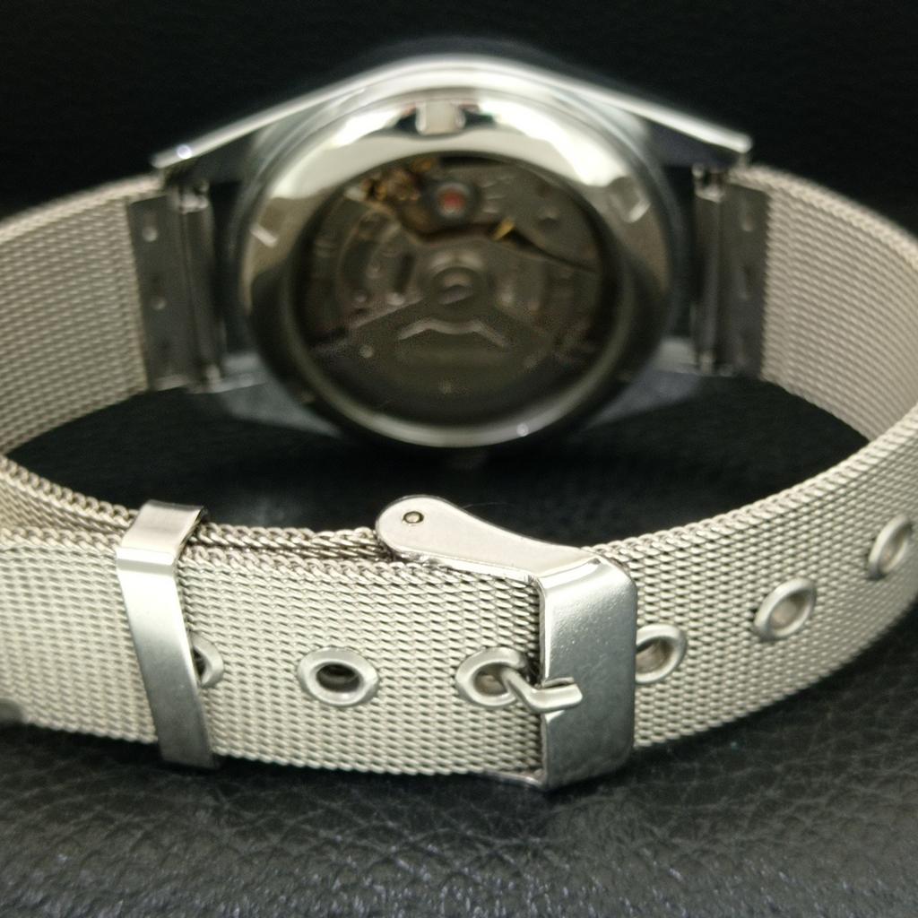 АВТОМАТИЧЕСКИЕ ВИНТАЖНЫЕ ВОССТАНОВЛЕННЫЕ SEIKO 5 6309A ЯПОНИЯ МУЖСКИЕ БЕЛЫЕ ЧАСЫ a442852-1
