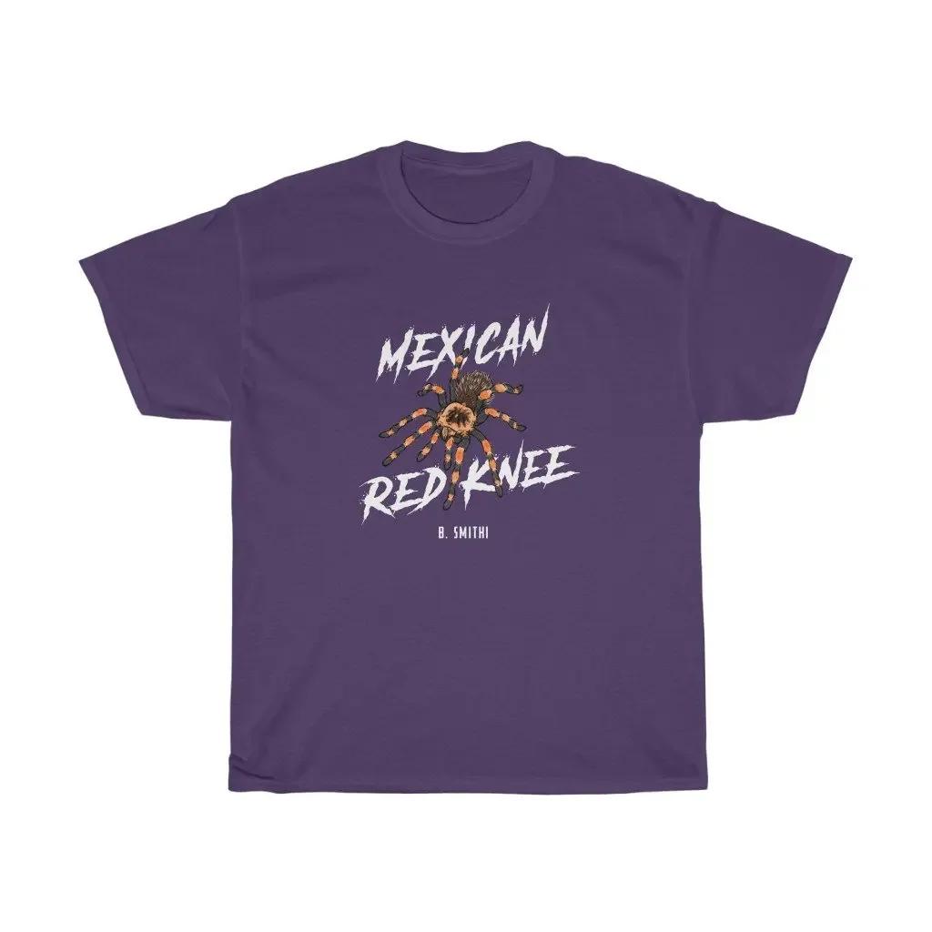 Mexican Red Knee Tarantula Funny Insect Spider TShirt 100 Cotton ONeck Summer Short Sleeve Casual Mens Tshirt Size S3XL