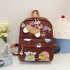 Kindergarten Large-capacity Children's Trend Printing Cartoon Backpack Trendy High-value Cute Travel Lightweight Backpack