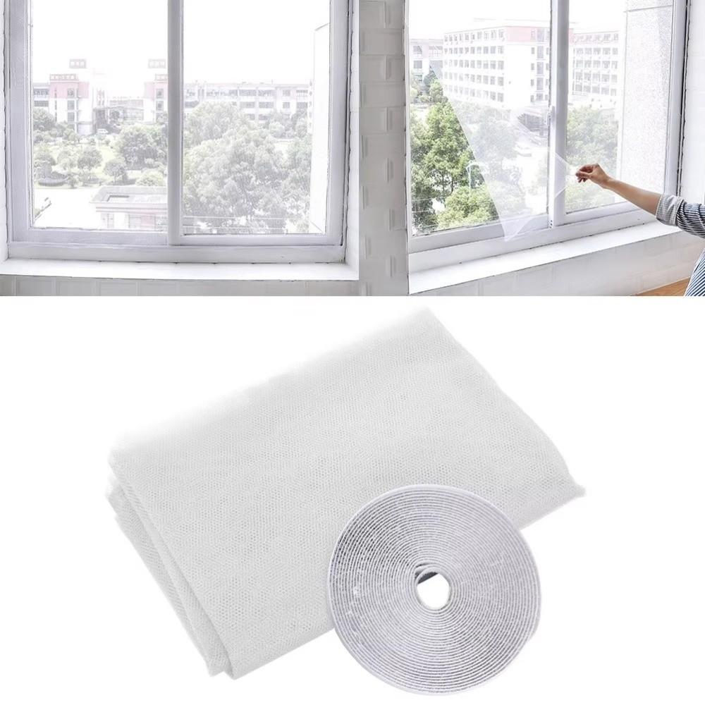 Self-Adhesive Fly Screen Breathable Window Screen Household Accessories Insect Screen Window