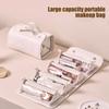 2 шт. дорожных косметичек с 4 съемными прозрачными сумками, большая вместимость, многосекционные водонепроницаемые подвесные косметички