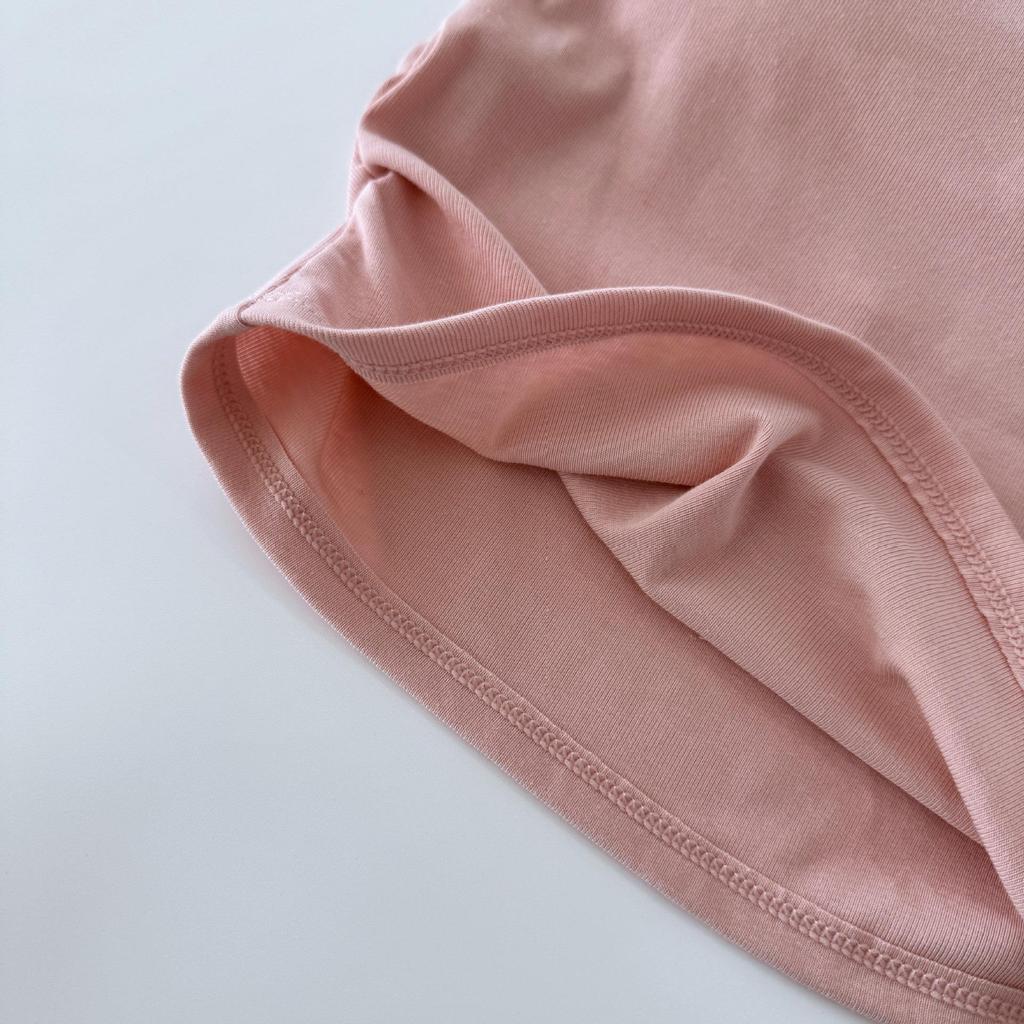 Плиссированный утягивающий топ-майка с нагрудной подушечкой – Дышащий женский повседневный топ-бандо