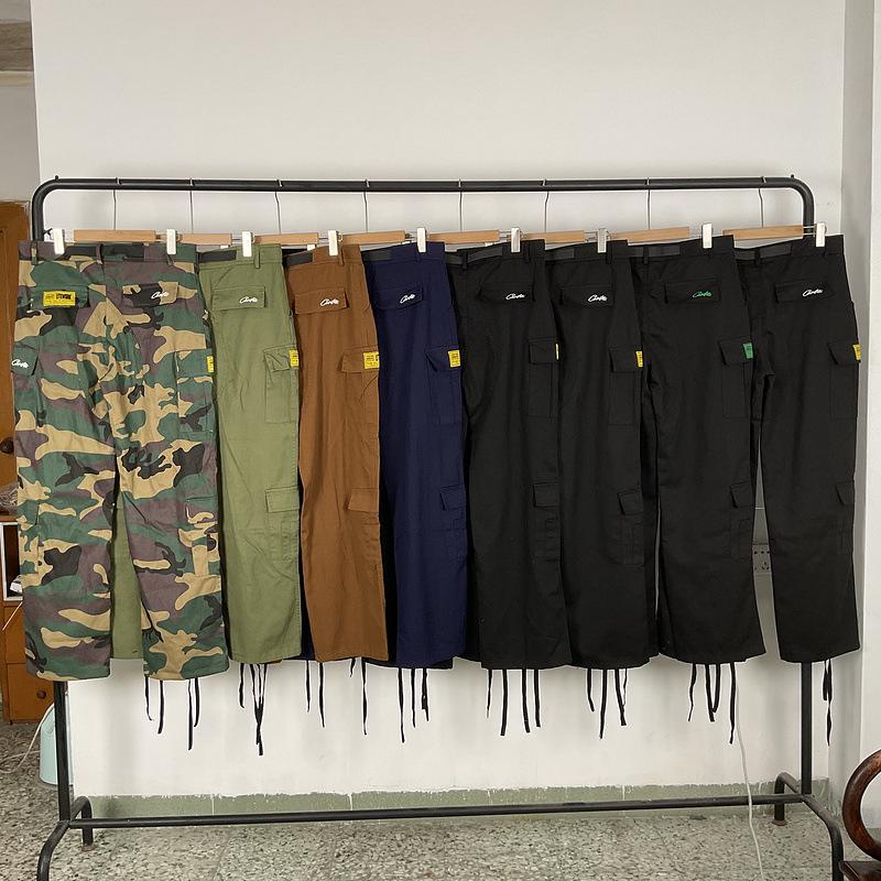 24S Alcatraz Unisex Multi-Pocket Elastic Casual High Street Комбинезон