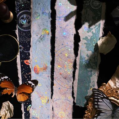 30 мм ширина Dream Stars лазерная маскировочная лента Васи Волшебная карта декоративные клейкие ленты Decora Стикеры для скрапбукинга канцелярские принадлежности