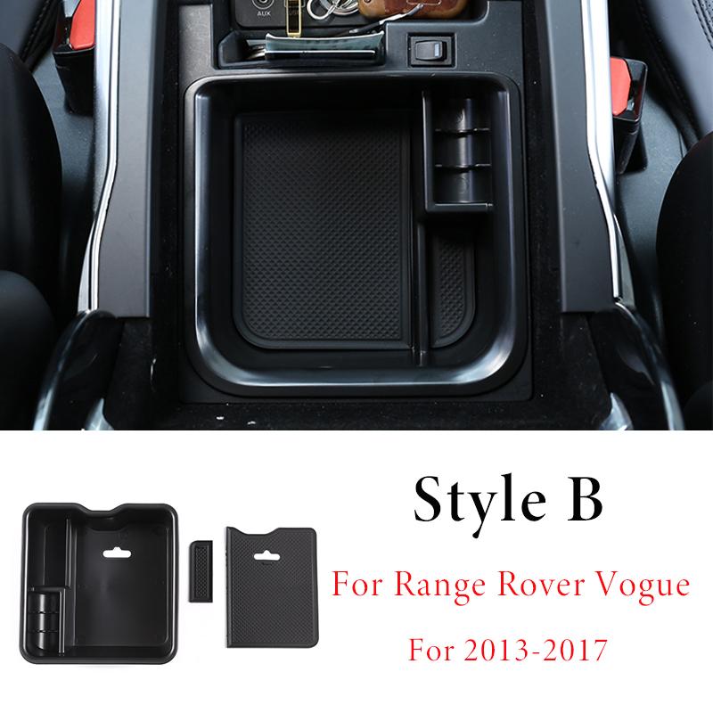 Центральный подлокотник автомобиля, ящик для хранения, органайзер для центральной консоли, лоток для Land Rover Range Rover Sport Vogue 2013-20 (С участием