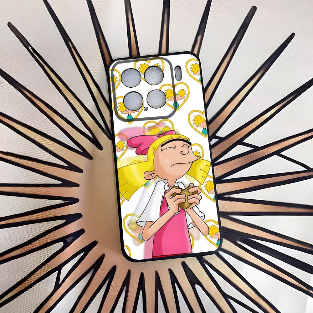 Чехол для телефона Hey Arnold Helga Bonito для Xiaomi 14 13 12 11T Lite Ultra Redmi Note13 12 Pro 5g Poco F4 F5 X5 Pro 5g