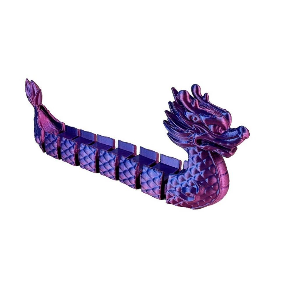 Realistic Articulated Chinese Dragon Cute Dragon Keys Holder  Desktop Ornament