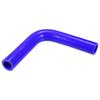 X AUTOHAUX Silicone Reducer Hose Pipe Bend Turbo Intercooler 25mm Inner Diameter 90 Degree Elbow Blue