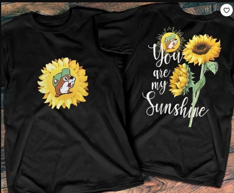 Buc-ee’s You Are My Sunshine Sunflower T-Shirt Mens Womens Tees Top, size S-4XL