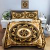 Ornate circular design. Bedding Duvet cover sets Duvet covers Pillowcases gifts (1 * Duvet Cover 2 * Pillowcases, without duvet insert)