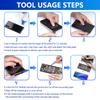 For Samsung Z Fold5 Fold6 5G Glass Battery Cover Rear Door Housing Panel Camera Lens Parts For Z Fold 5 6 Battery Cover