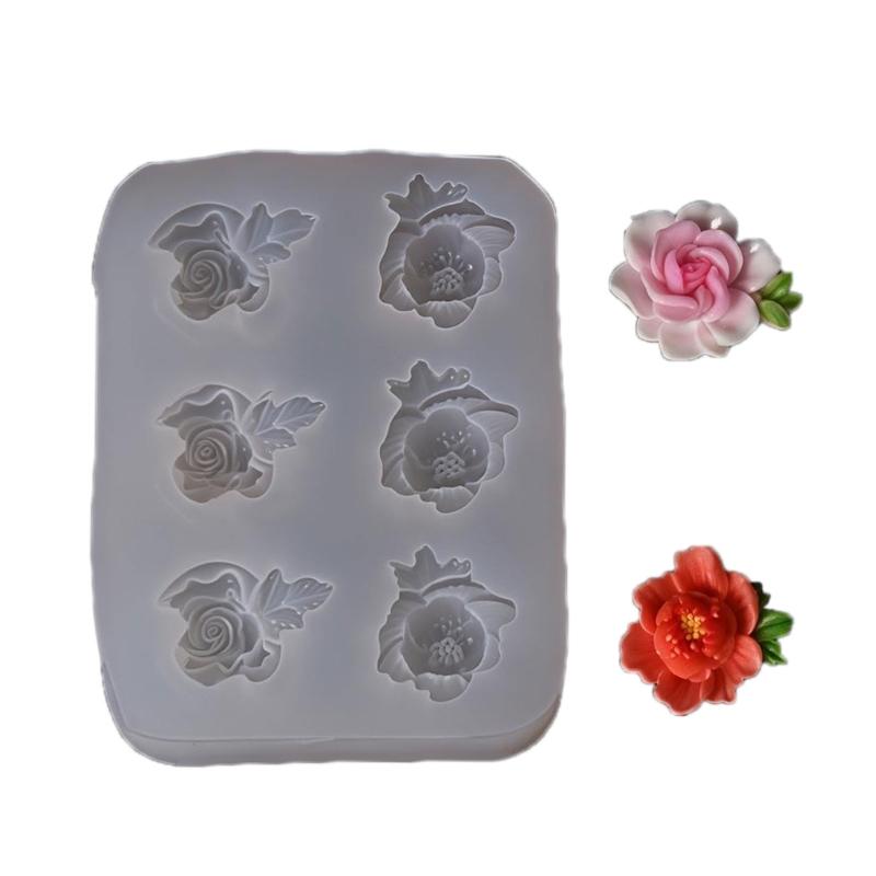Food Grade Silicone Floral Mold For Resin Clay Plaster Cake Decoration Creation Sunflowers Flowers Flower Embossing Tool