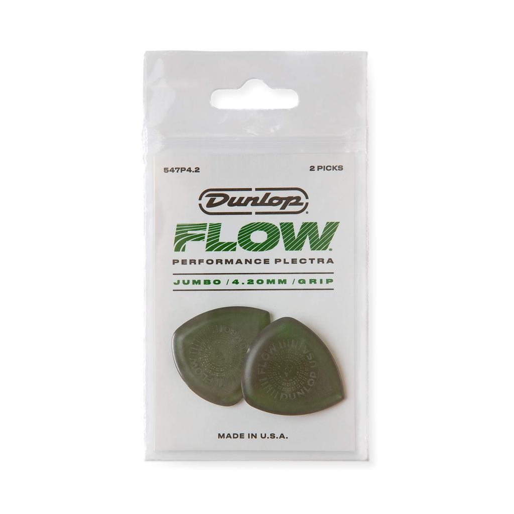 Jim Dunlop Flow Jumbo Grip Guitar Pick 4.20mm (547P4.20)