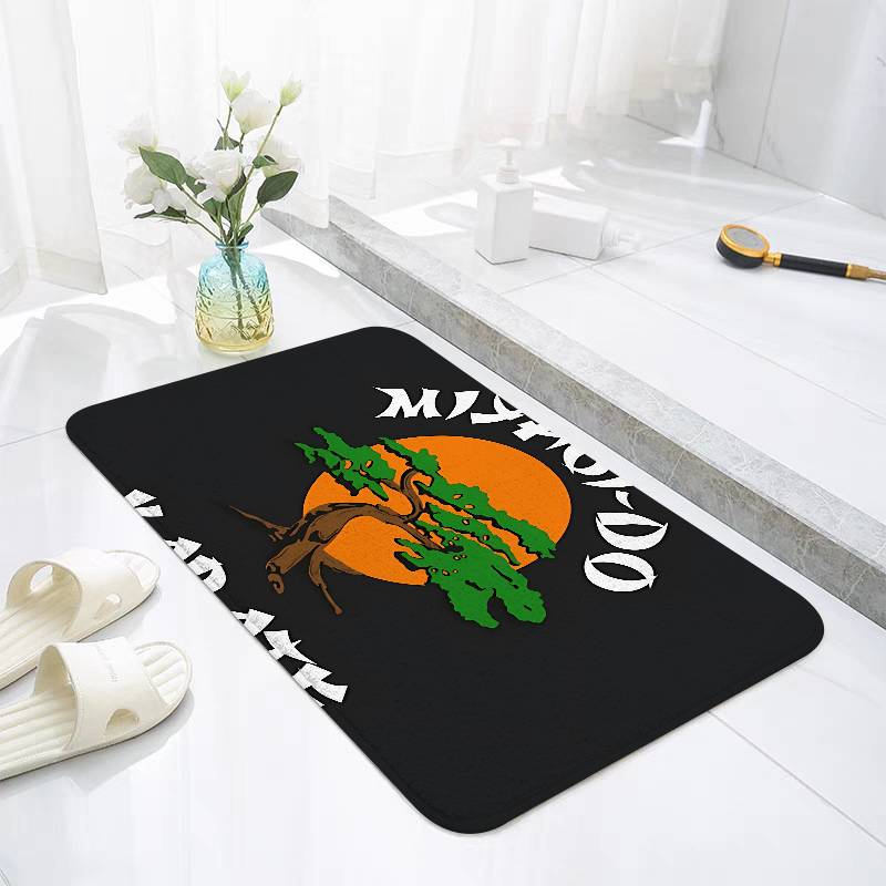 Cobras_Kai_Karates_Floor Mats Home Laundry Rug Carpet For Living Room Decor Lounge Area Anti-slip Foot Mat Entrance Doormat