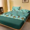 1 Piece Of Fragrant Love Patterned Frosted Bedsheet, Bedroom Printed Bedspread, Bedding (Excluding Pillowcases)