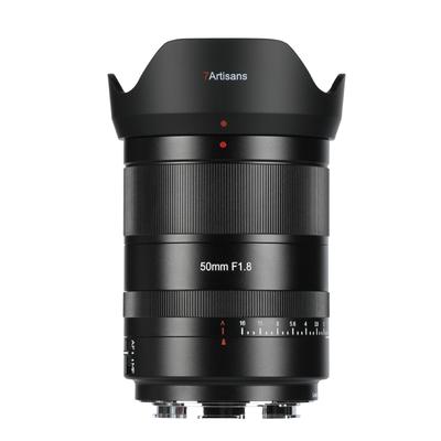 7artisans AF 50mm светосильный сменный черный гарантийный объектив f/1.8 для крепления L, полнокадровый, диафрагма, объектив, (2 года включено)