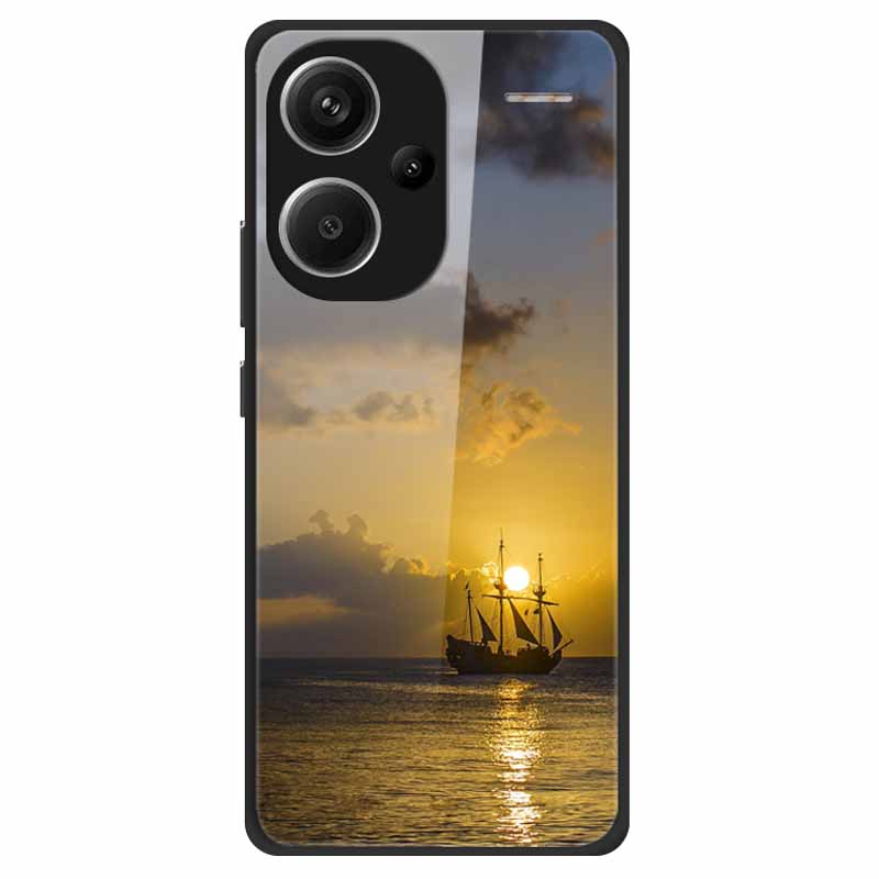 Для Redmi Note 13 Pro Plus 5G Чехол Pro+ Закаленное Стекло Жесткие Fundas для Xiaomi Redmi Note 13 Pro Note13 5G Чехол Coque Роскошный