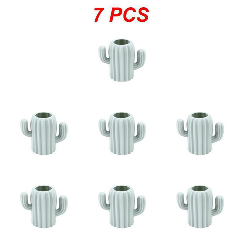 1~10PCS Creative Student Pen Holder Stationery Desktop Cactus Desk Multifunction Storage Box PE Pen Container Brush Pot Office