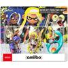 Nintendo Amiibo Amiibo Октолинг Синий   Инклинг Желтый   Малек  Splatoon