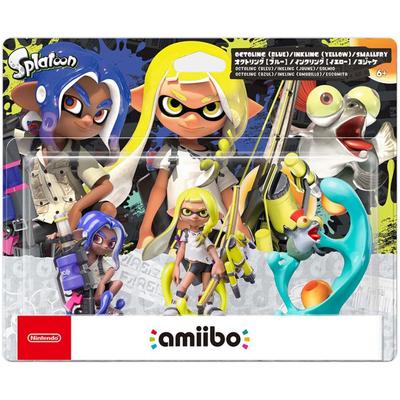 Nintendo Amiibo Amiibo Октолинг Синий Инклинг Желтый Малек Splatoon