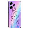 For Infinix Hot 30 Case Soft Black Silicone Bumper Butterfly Phone Cover for Infinix Hot 30 X6831 Cases Hot30 Fundas Coque