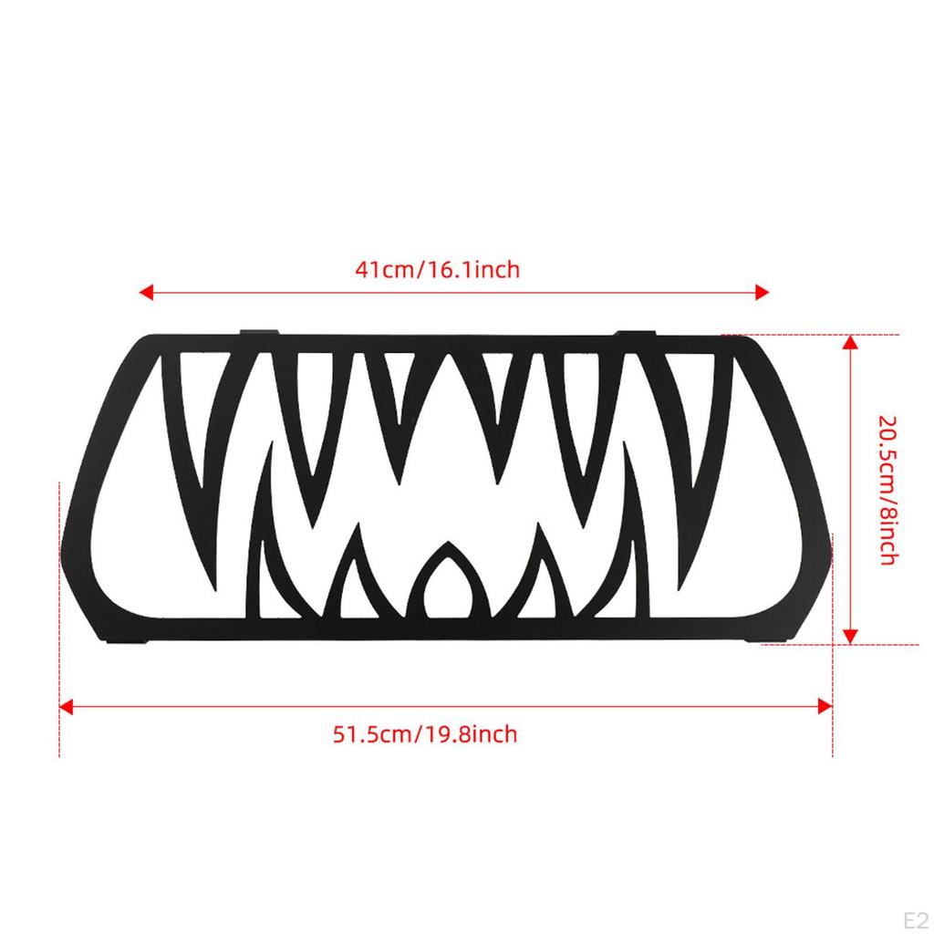 Отделка передней решетки Вставка зубьев решетки Премиум Высокая производительность Нижняя защита Прямая замена