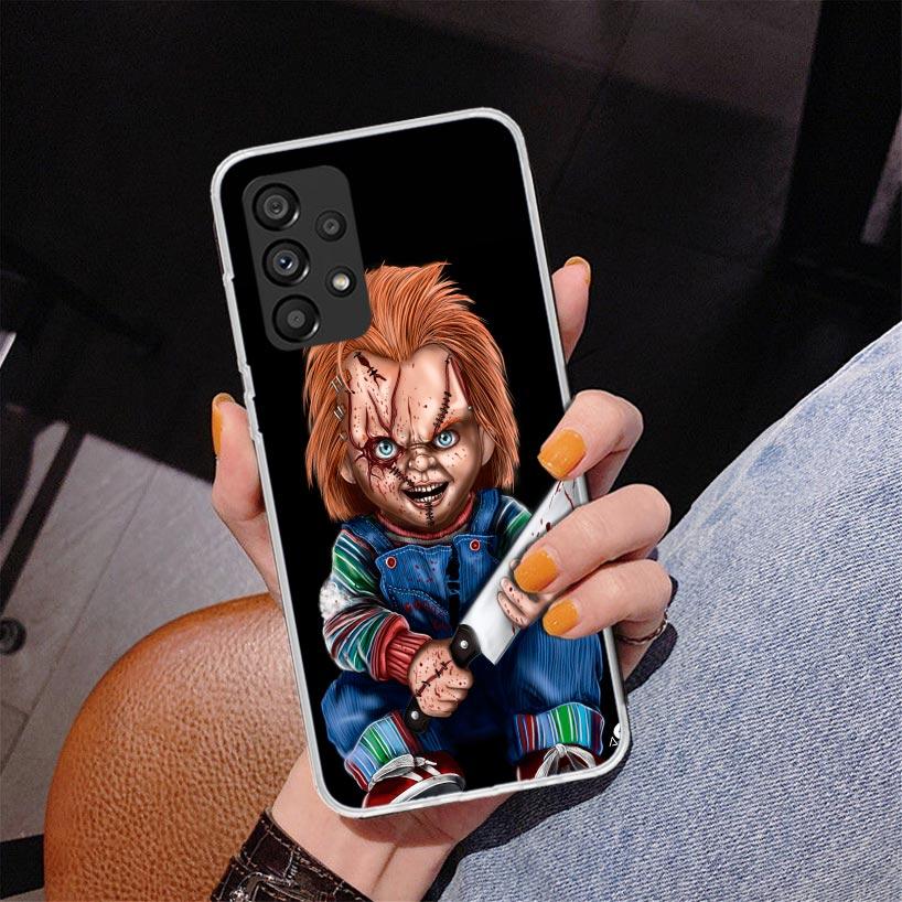 Чехол для телефона Chucky Child's Play для Samsung Galaxy A17 A16 A15 A14 A13 A57 A56 A55 A54 A53 A37 A36 A35 A34 A33 A26 A25 A24 A23 Ga