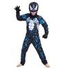 Kids Venom Spider Superhero Muscle Costume Halloween Mask Cosplay Outfit Boys and Girl Festival Performance Costumes with Gloves