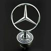 Новый Для автомобиля Mercedes Benz Эмблема на капот Передний капот Хромированная наклейка Аксессуары Для Mercedes Benz W202 W203 W204 W208 W210 W22