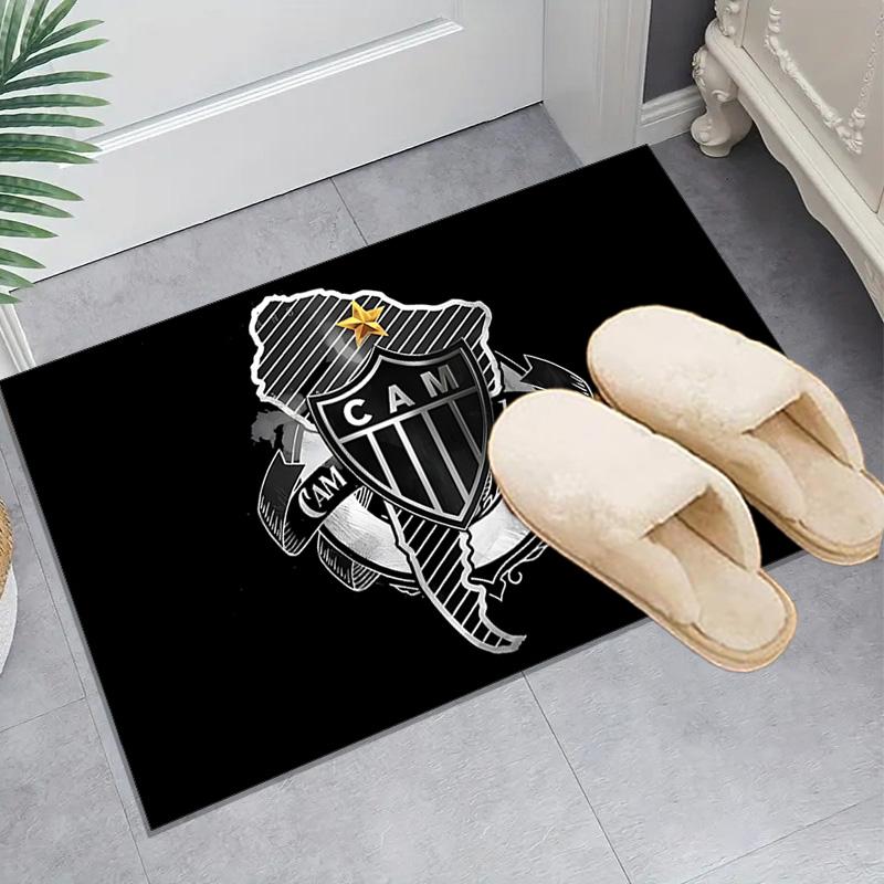 1PC Brugge Emblem Design Floor Mat for Living Room, Game Rooms, Office, Bedroom, Office Floor Mat Playful Design, Christmas fan gifts