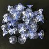 50pcs Clear Transparent Hanger Kitchen Bathroom Suction Cup Sucker