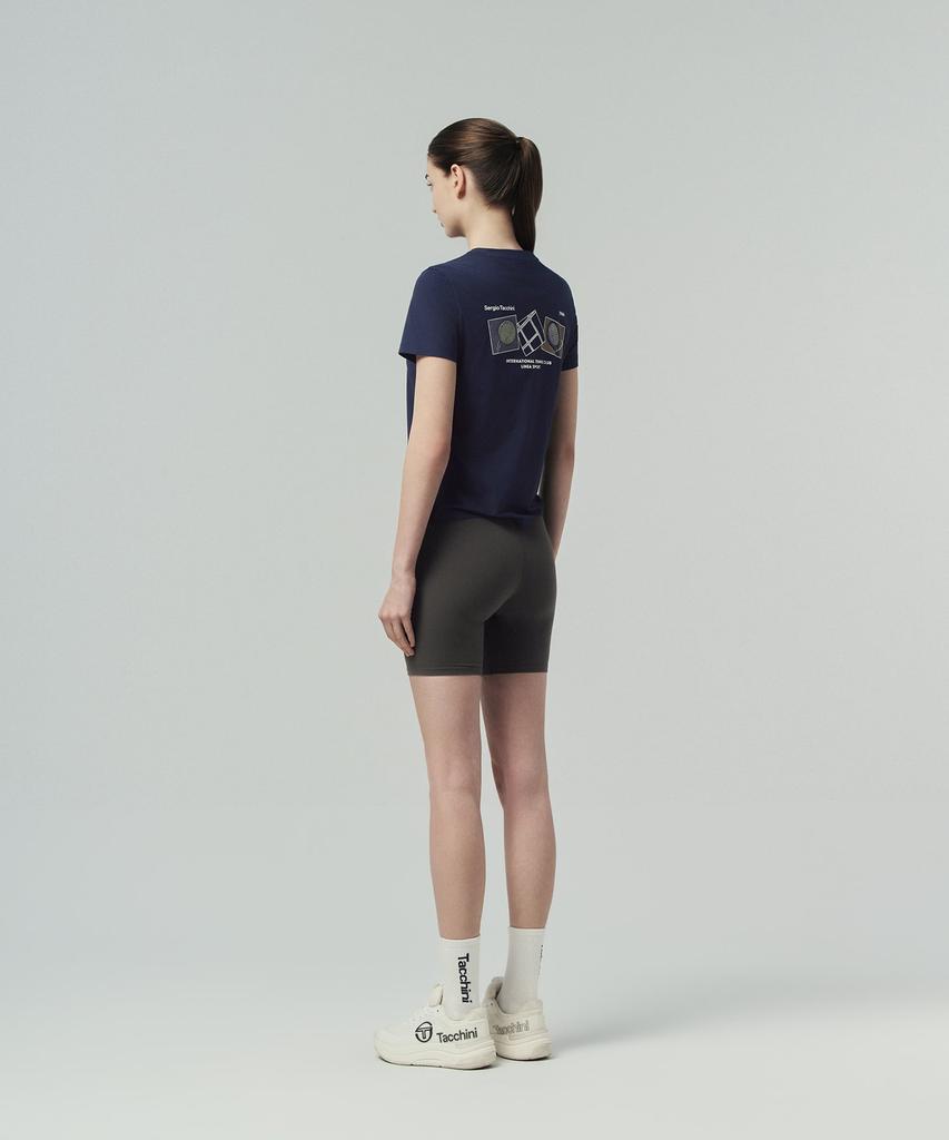 SERGIO TACCHINI W Rayfresh Графическая футболка с коротким рукавом (военно-морской флот)