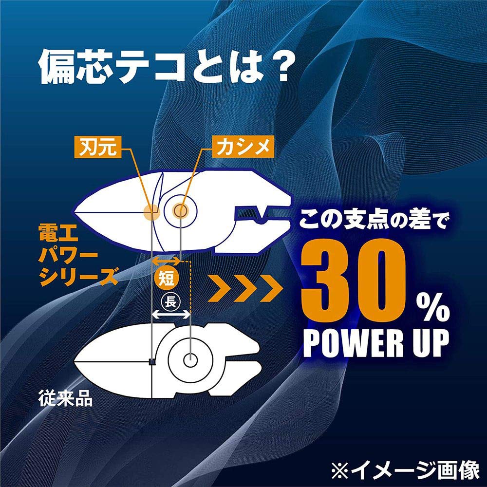 Tsunoda Power Кусачки электрика, Усиленное лезвие, 200 мм, PW-324