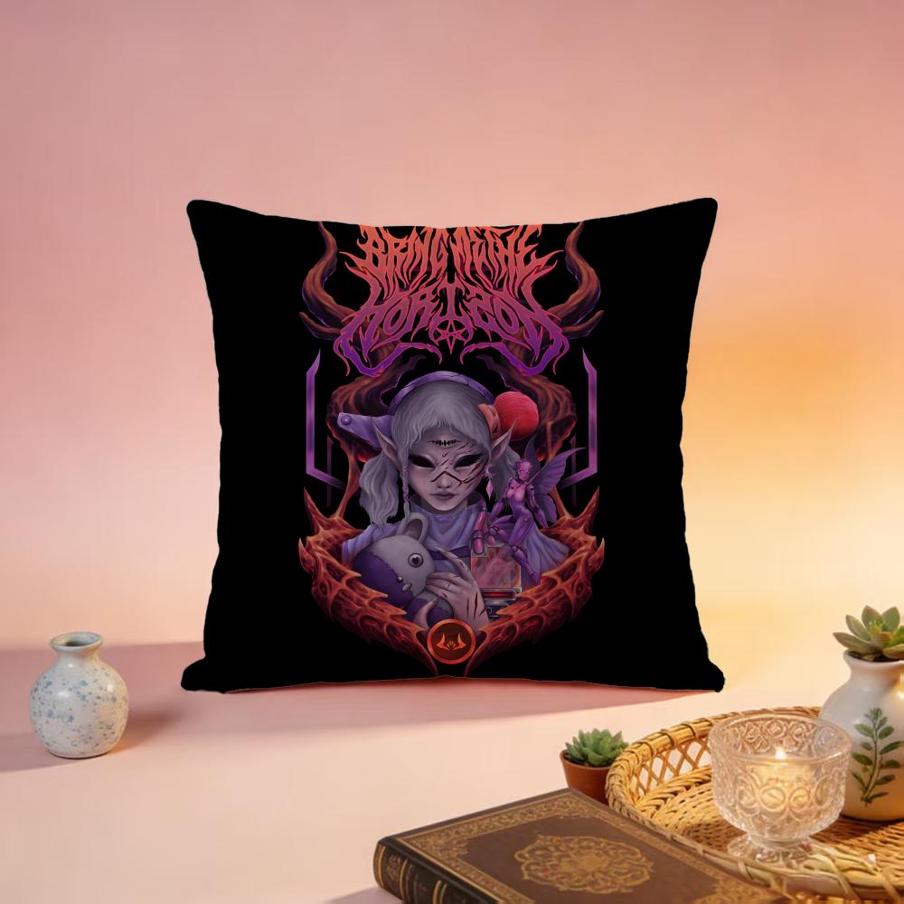 Fashion BBring Me The Horizonable Cushion Cover Premium SkinFriendly Pillow Case MultiPurpose for Home Office Travel