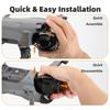 SUNNYLIFE A3S-G913 For DJI Air 3S Gimbal Camera Lens Protector Cover Anti-Scratch Plastic Protection Cap