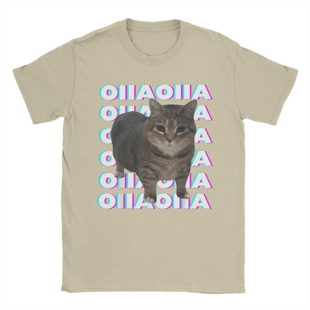 OIIA OIIA Spinning Cat Meme Glitch Disco мужская футболка забавные модные футболки с коротким рукавом и круглым воротником футболка хлопковая подарочная одежда