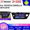 Для Toyota Corolla Ralink 2013 2014 2015 2016 Автомобильное радио Carplay 2Din Android Стерео Мультимедиа Видео Плеер Навигация GPS