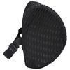 Neck Pillow Black Memory Foam 30.5 x 21.5 x 13 cm