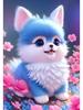 Diamond Cute Embroidery Cross Kittens Stitch Diamond Painting Cat Animal Flower Full Square Round Mosaic Home Decor Gift