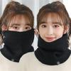Универсальный шарф-снуд из шерсти, напоминающей кашемир, с меховой подкладкой — толстый и теплый зимний шарф.