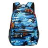 Cartoon Kpop Youthful School Bags Unisex Hawaiian Elements Travel Bags 3D Print Oxford Waterproof Notebook Shoulder Backpacks