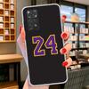 Basketball 23 24 8 Number Cover Phone Case For Xiaomi Redmi Note 15 14 13 12 11 10 Pro Plus 14S 12S 11S 11T 11E 10S Soft Fundas