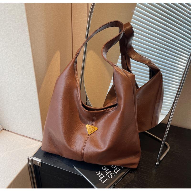 Casual Autumn and Winter Large-capacity Soft Pitot Bag New Trendy Fashion Versatile Single Shoulder Underarm Women's Bag