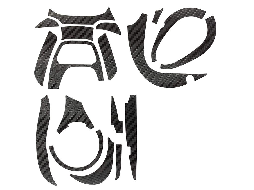 CUSTOM SEAT.JP YOROI Custom Decal for 17 Barchetta, Scratch Protection, Baitcasting Reel Customization (Black, Right-Handed)