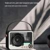 Huanxiang Black Crystal Retro Bluetooth Speaker