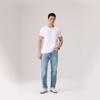 Levi's Унисекс Американская Классика Футболка с Принтом Логотипа Свободного Покроя с Круглым Вырезом